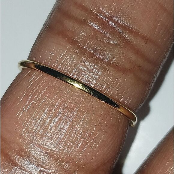 925 diamond simplicity ring sz 6 - Picture 12 of 13